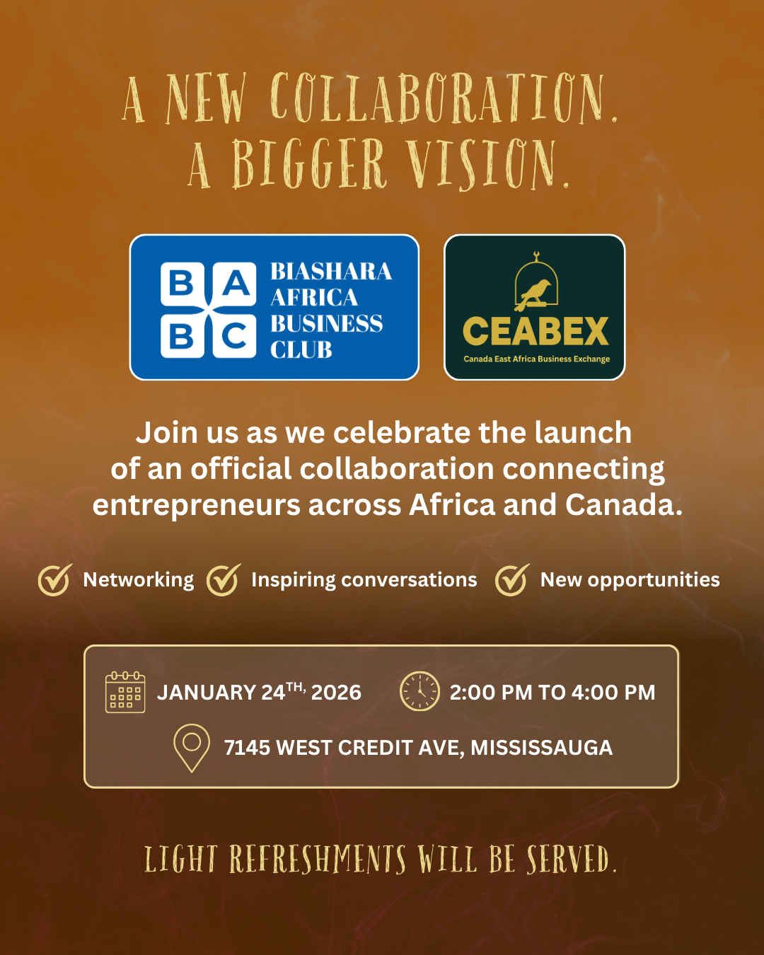Africa Canada Business Networking Event | BABC x CEABEX